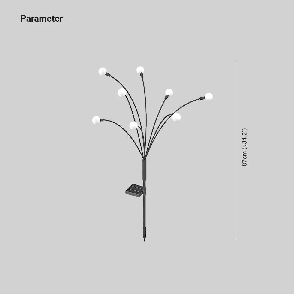 Decorar arboles de jardin con luces para exteriores solares