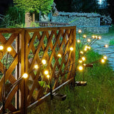 Luces Solares de Luciérnaga IP65 con 8 LED para Jardín