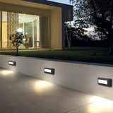 Apliques de pared con LED para escaleras exteriores