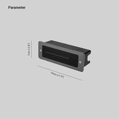 Plafon LED pared para exteriores y escaleras