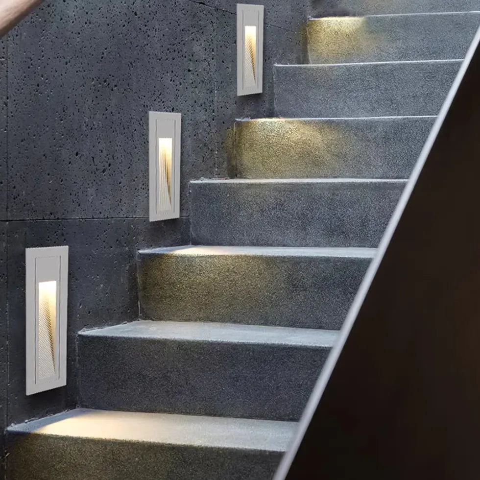 Luces LED para escalones de escaleras iluminación exterior sensorial