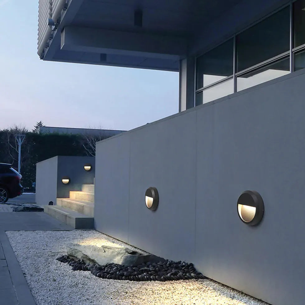 Apliques para exterior LED con sensor para escaleras