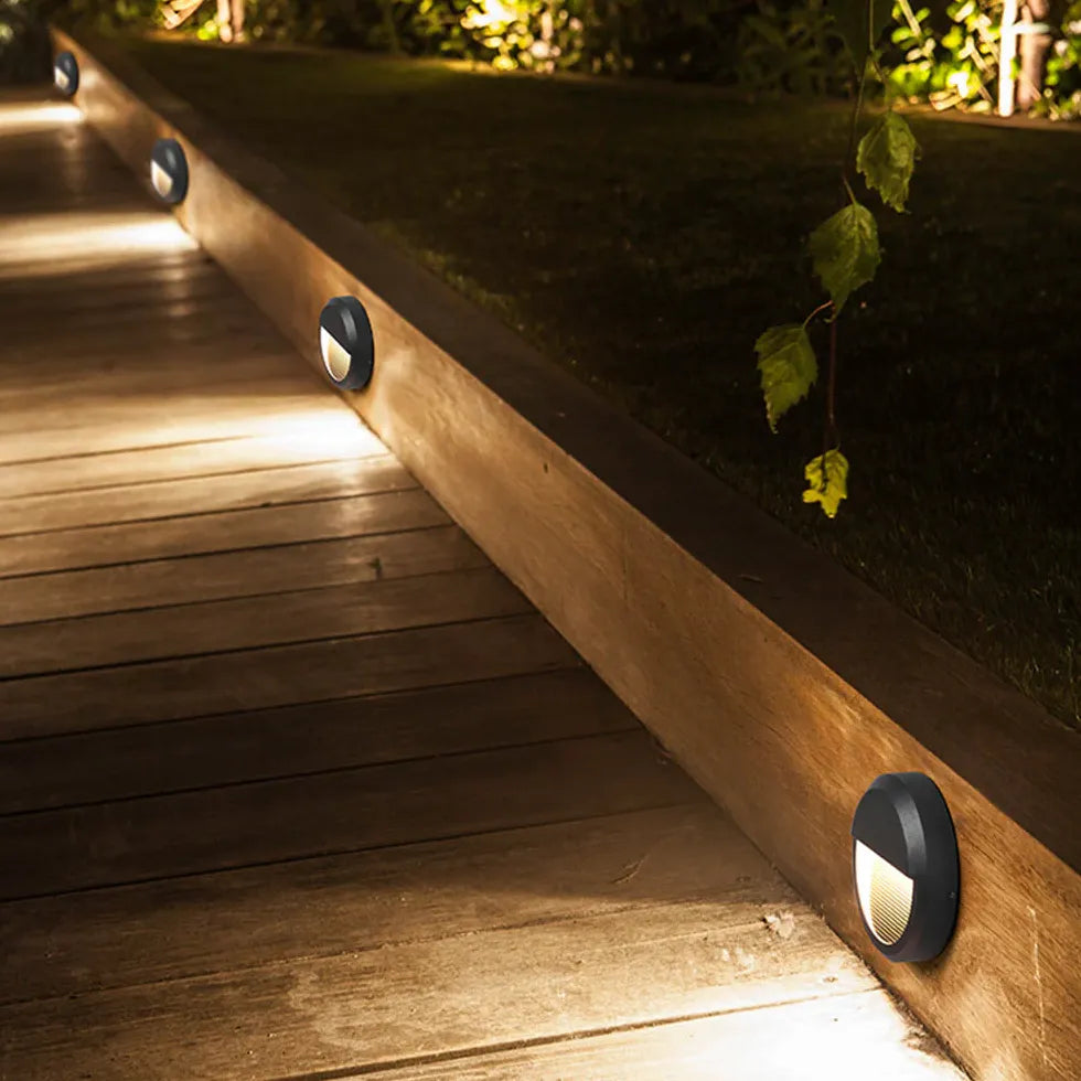 Apliques para exterior LED con sensor para escaleras