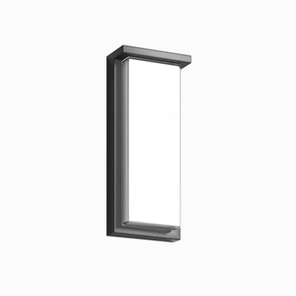 Apliques solares rectangulares LED para exteriores 