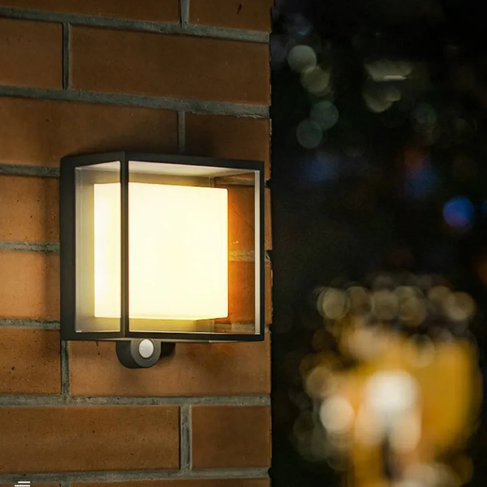 Apliques de pared para exteriores con sensor solar 