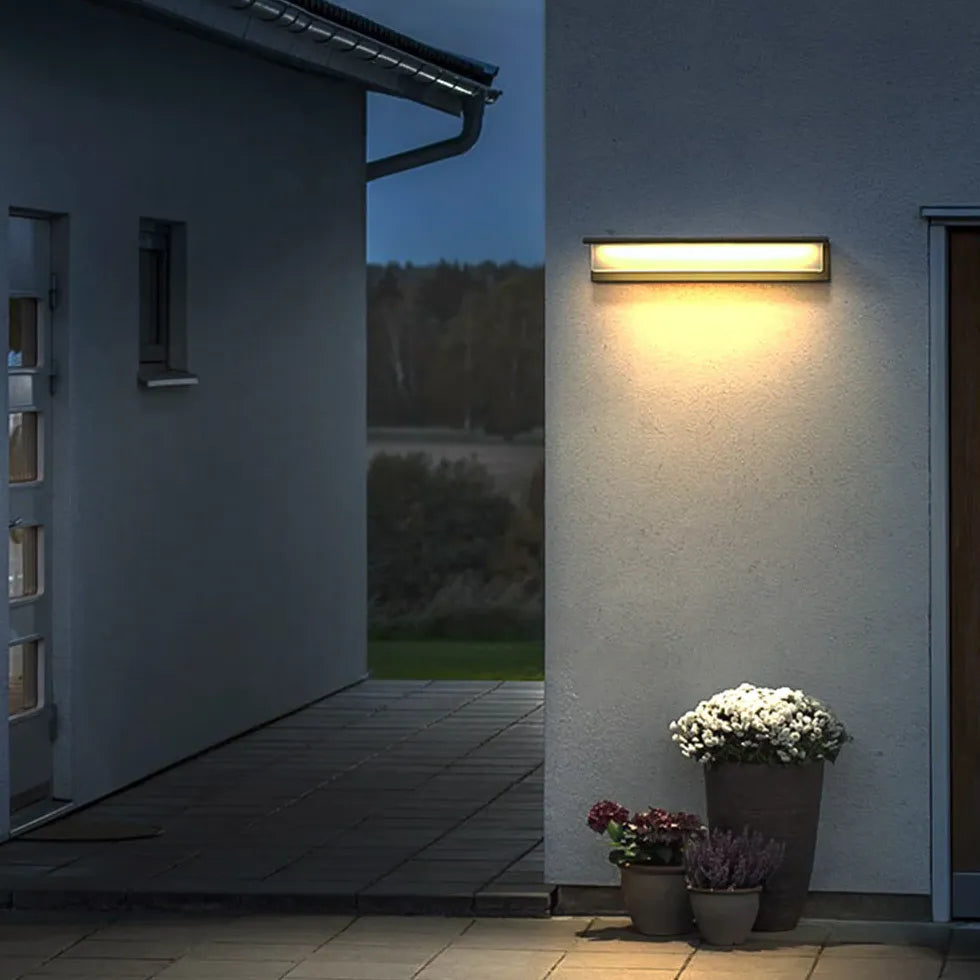 Rectangula Led Modern Outdoor Wall Lights