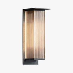 Aplique de Pared Exterior Solar Impermeable Minimalista