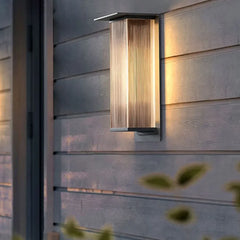 Aplique de Pared Exterior Solar Impermeable Minimalista