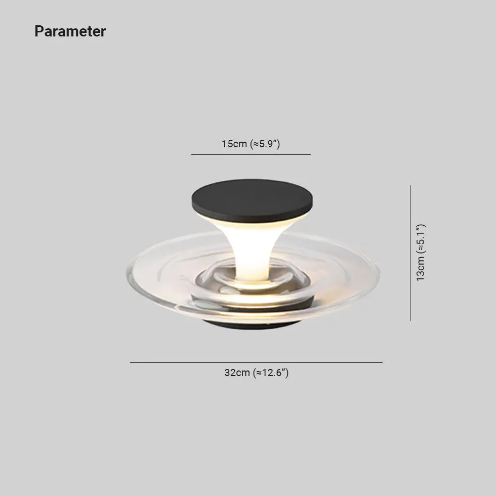 Columnas de luz para jardin en exteriores solares