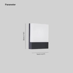 Aplique de Luz Solar para Pared Exterior con Sensor