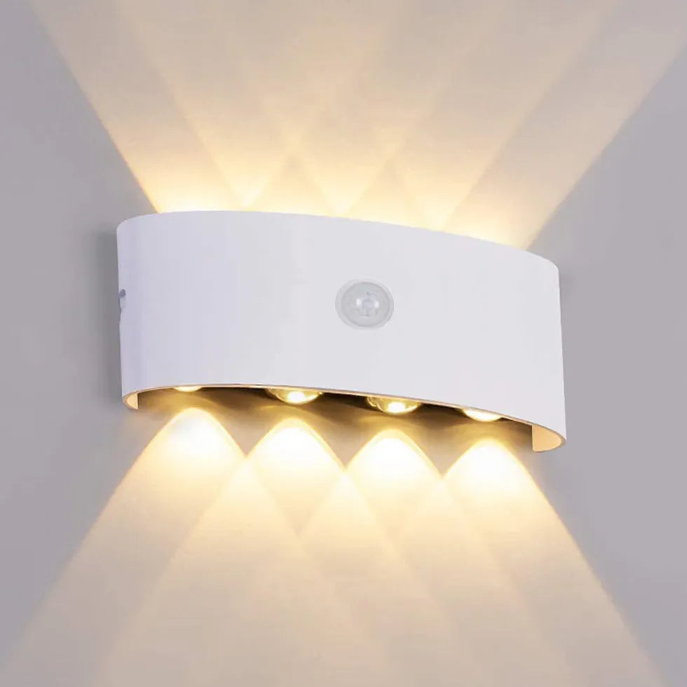 Motion Sensor LED Outdoor Up and Down Wall Lights