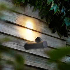 Aplique de Pared Exterior LED Impermeable Forma de Bambú