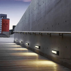 Led aplique para escaleras exteriores montaje superficial
