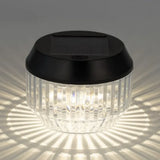 Lámpara solar de exterior LED negra moderna para camping