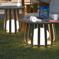 Lámparas de exterior de pie solares con LED