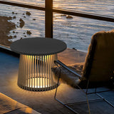 Round Table Outdoor Floor Lamps