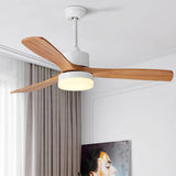 Three Leaves Modern Ceiling Fan with Light