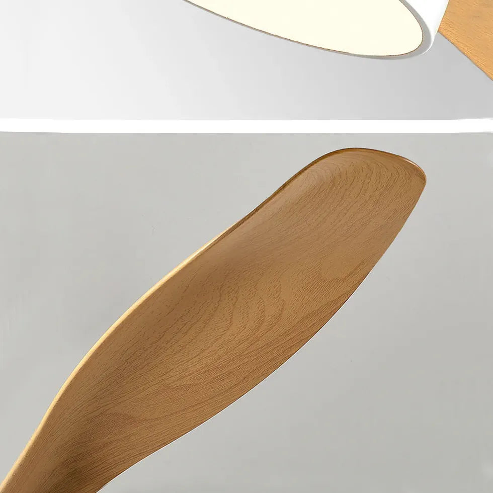 Starfish Simplicity Wooden Ceiling Fan with Light