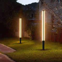 Lámpara de Jardín LED Exterior Cilíndrica de Aluminio