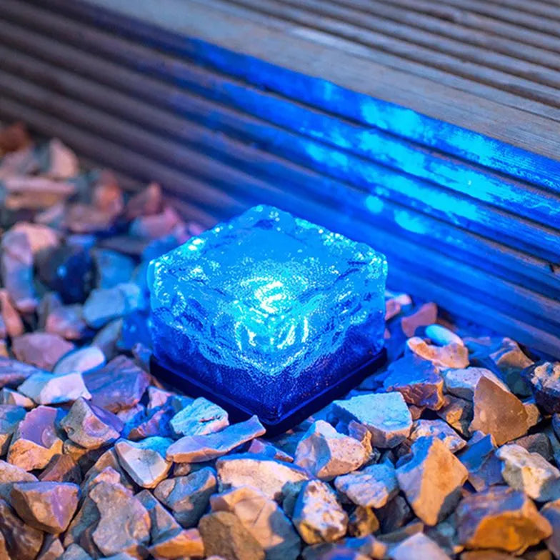 RGB Ice Cube Ground Bollard Lights