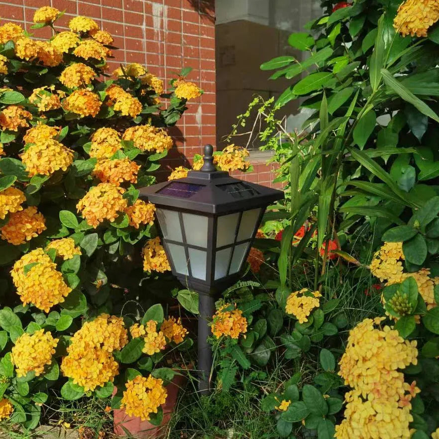 Classic Lantern Black Bollard Lights