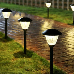 Lámpara de Jardín Estaca Solar con Protección IP65 y LED
