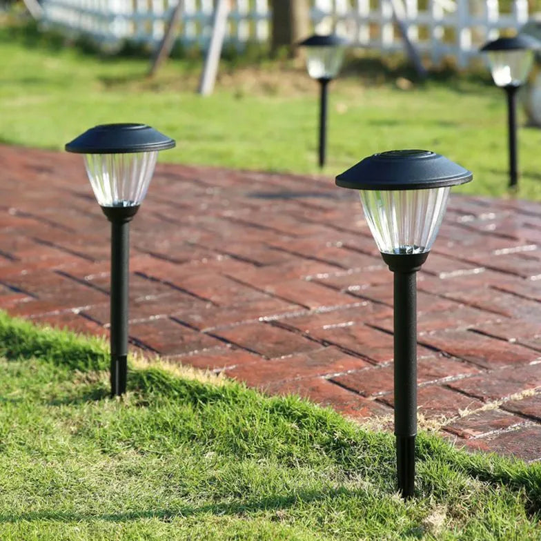 Led Solar Glass Outdoor Bollard Lights