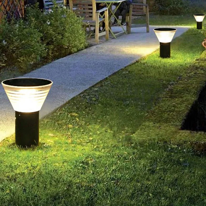 Postes de Luz Jardín Solares con Iluminación LED Exterior