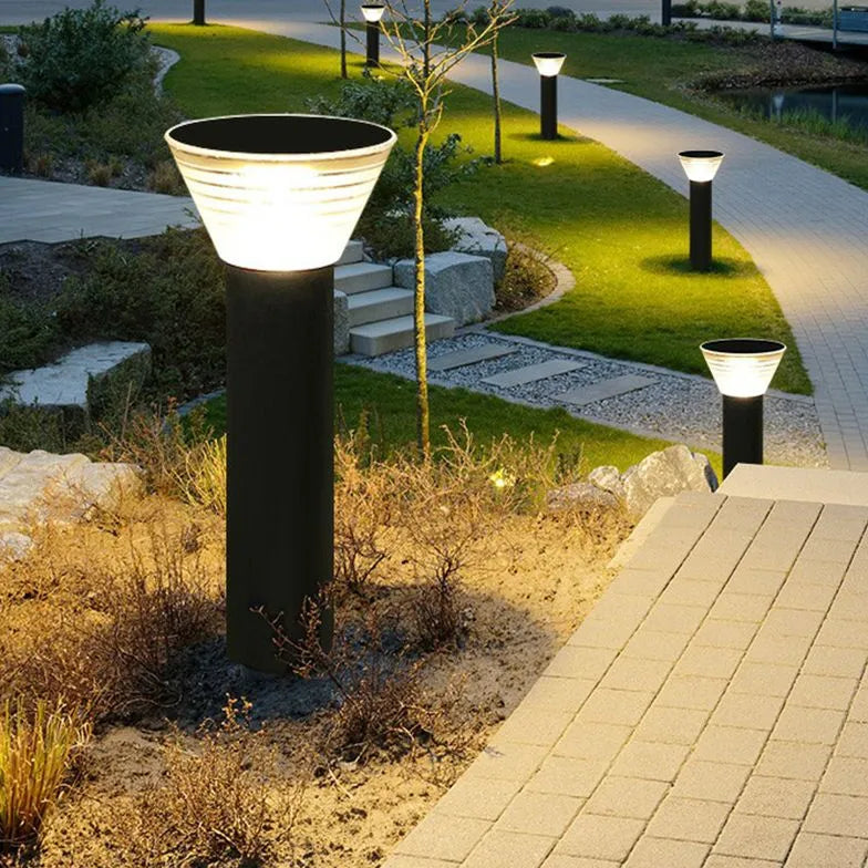 Postes de Luz Jardín Solares con Iluminación LED Exterior