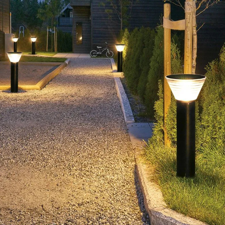 Postes de Luz Jardín Solares con Iluminación LED Exterior