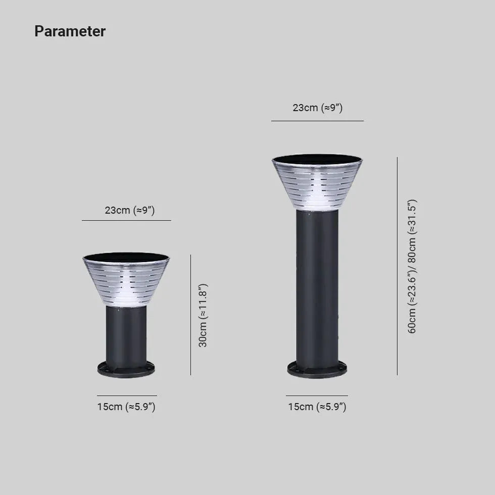 Postes de Luz Jardín Solares con Iluminación LED Exterior