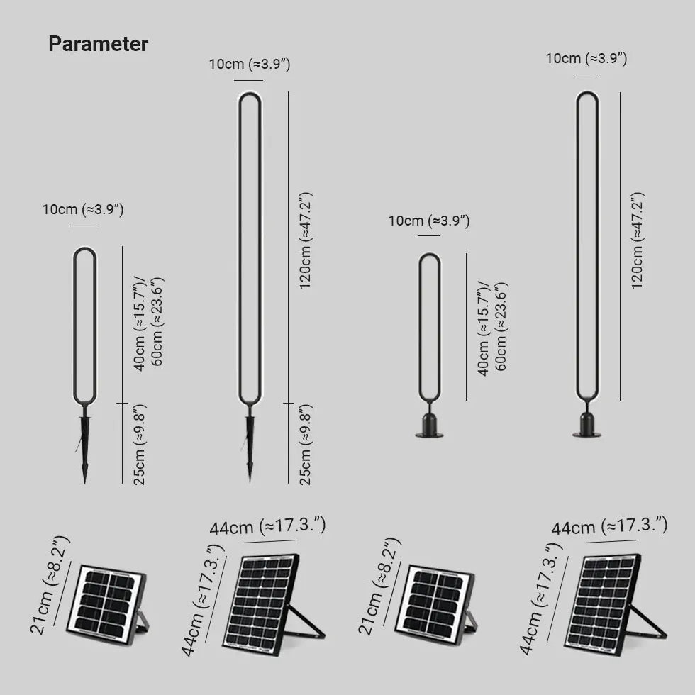 Luces Decorativas Exterior Jardín con Energía Solar para Iluminación