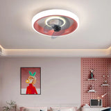 Circular Halo Ceiling Fan with Light