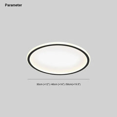 Luces de techo LED diseño redondo ultrafino para dormitorio