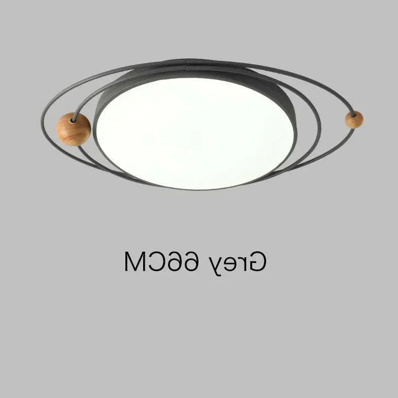 Lampara de techo redonda blanca diseño moderno creativo