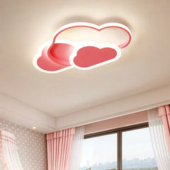 Lámparas para dormitorio juvenil diseño creativo forma de nube para techo