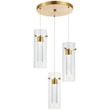 Lamparas cristal colgantes diseño moderno para comedor elegante