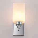 Apliques de luz pared rectangular blanca para salón