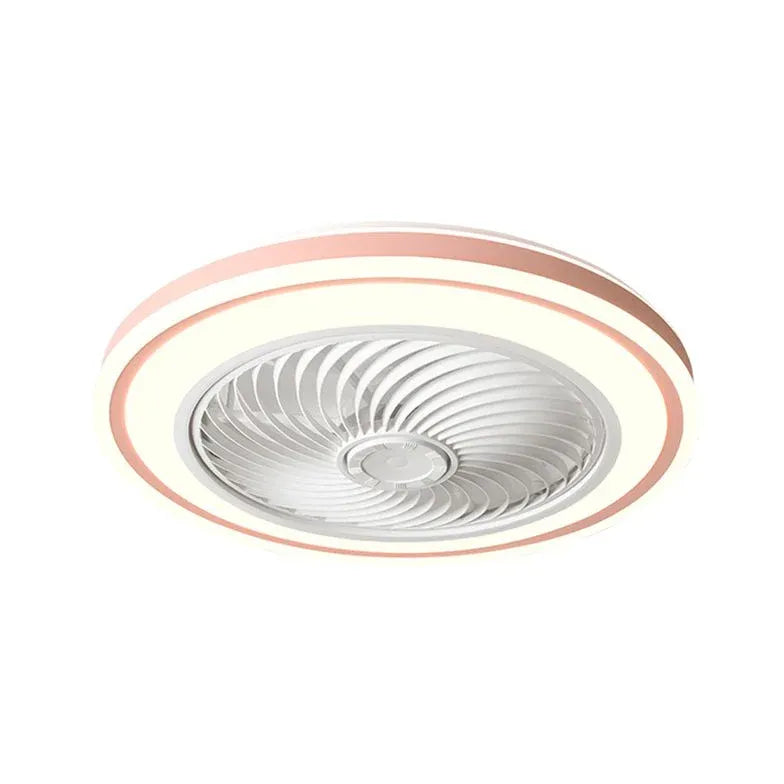 Plafon ventilador led para dormitorio estilo sencillo