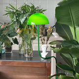 Green Hemispherical Curved Modern Floor Lamp