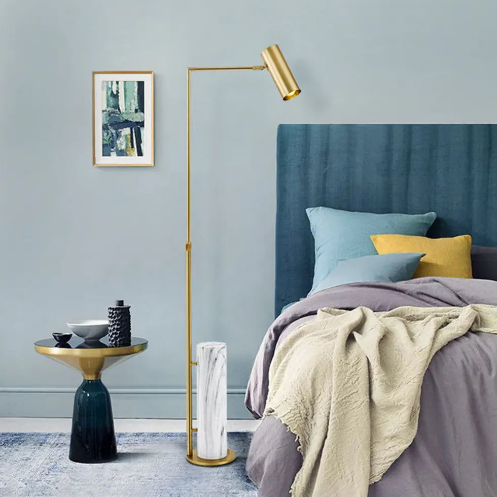 Gold Minimalist Folding Modern Floor Lamp