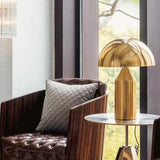 Gold Mushroom Design Modern Table Lamp