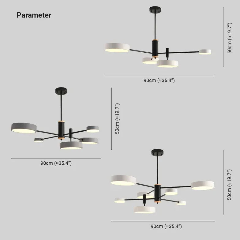 Plafon led empotrado diseño para sala de estar