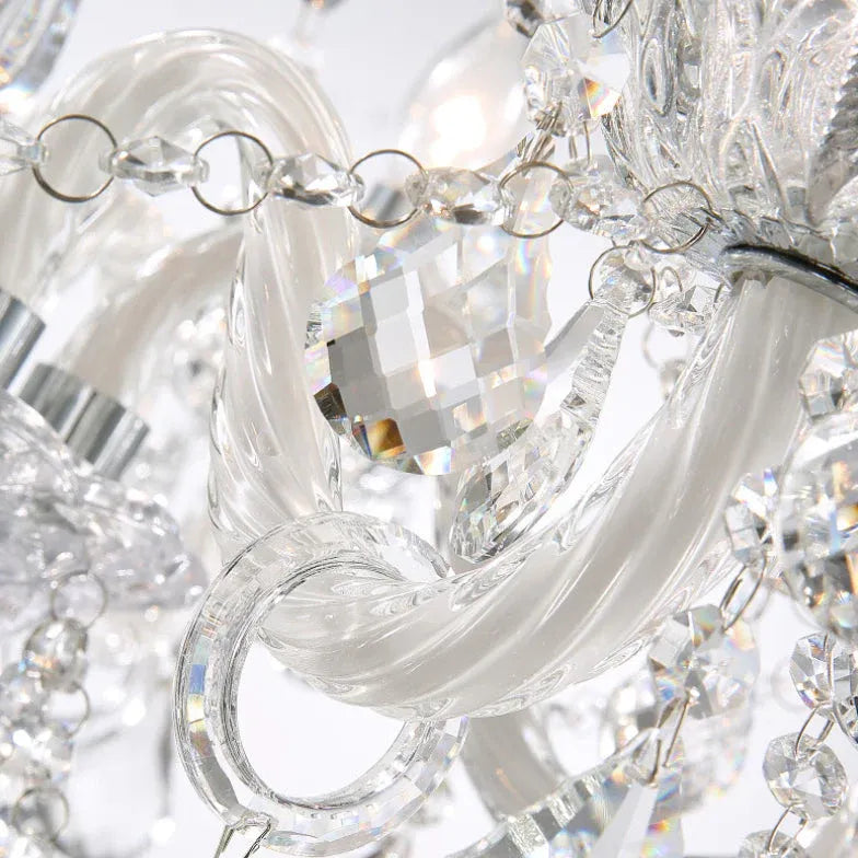 Multi-Layered Stars Crystal Modern Chandelier