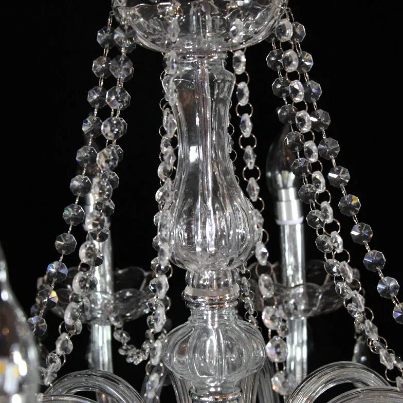 Candelabros de cristal Elegante candelabro vintage 