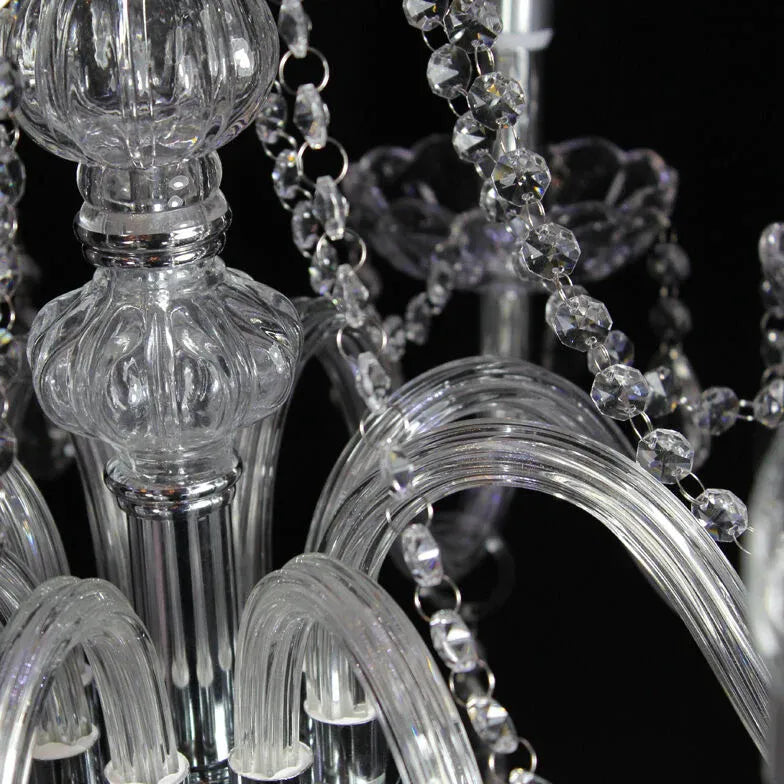 Candelabros de cristal Elegante candelabro vintage 