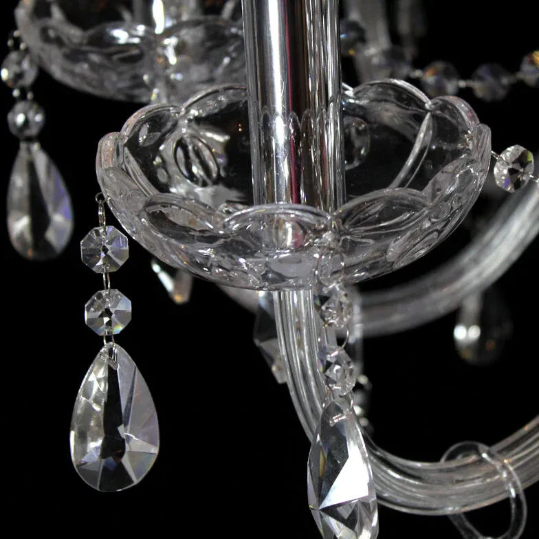 Candelabros de cristal Elegante candelabro vintage 