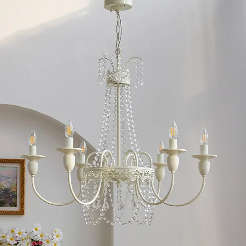 European Vintage Style Crystal Chandelier