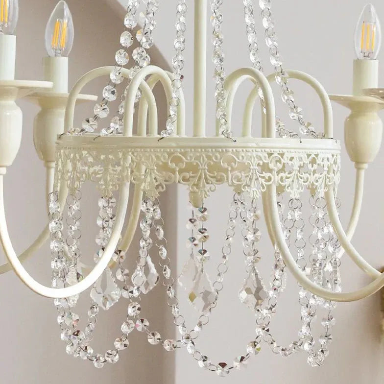 European Vintage Style Crystal Chandelier