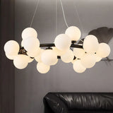 Glass Bubble LED Modern Chandelier